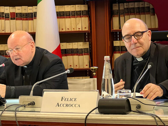 Mons. Sorrentino e Mons. Accrocca